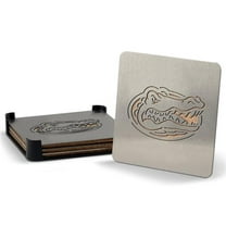 YouTheFan NCAA Florida Gators Boasters, 4-Piece Coaster Set