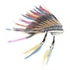 thumbnail image 1 of Tocado de plumas, accesorio para disfraz, diadema para juegos de rol, presentaciones en el escenario, 1 of 8