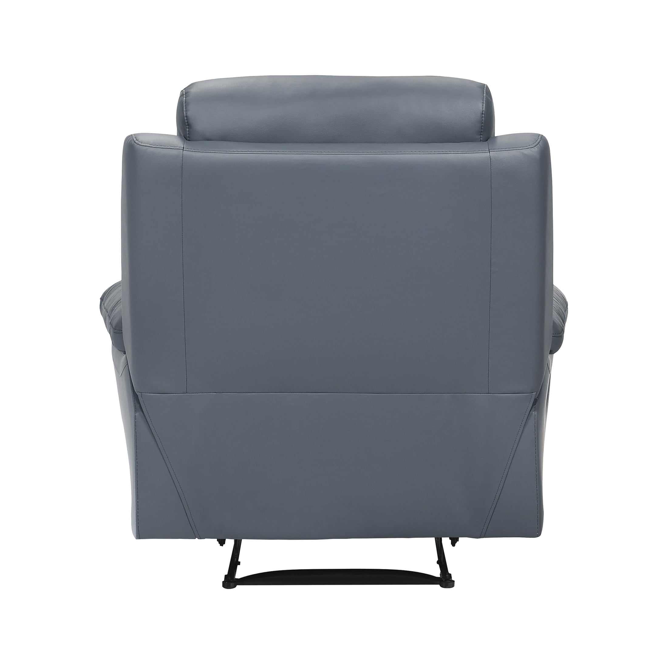 OakvillePark Blossomreach Leather Match Manual Recliner, Blue
