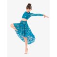 thumbnail image 6 of Womens Performance Sequin Lace High Low Skirt, 6 of 11