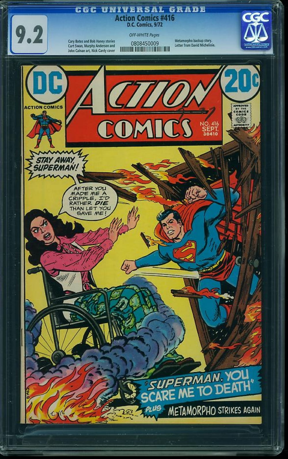 Cover of Action Comics #416