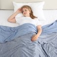 Queen Size Cooling Blanket For Hot Sleepers Lightweight Summer Cold