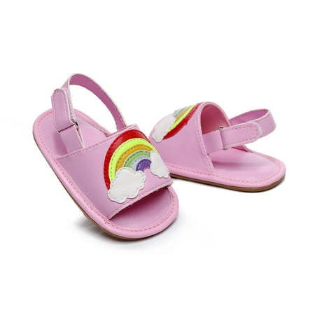 

Hunpta Kids Sandals Baby Cute Soft-soled Sandals For Toddlers Color White Cloud Sandals