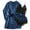 Blue, variant on Lindreshi Lingerie Sets for Women Satin Silk Pajamas Women Nightdress Lingerie Robes Underwear Sleepwear