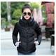 thumbnail image 1 of Chamarra De Mujer Invierno Con Capucha Acolchada Impermeable-Negro-M Dara Baby Meimei Dam0019_1, 1 of 3