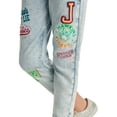 thumbnail image 2 of Justice Girls x Stranger Things Patched Mini Mom Jeans, Sizes 6-18, Slim & Plus, 2 of 4