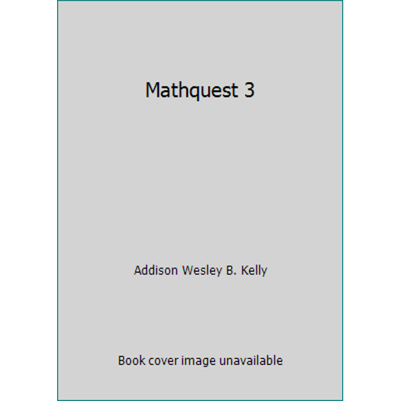 Pre-Owned Mathquest 3 (Paperback) 0201193000 9780201193008
