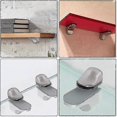 thumbnail image 4 of Adjustable Glass Shelf Bracket, 4 Pcs Glass Shelf Bracket, Wall Mounted Glass Clamp, Glass Shelf Bracket, For Glass Shelf, 4 of 5
