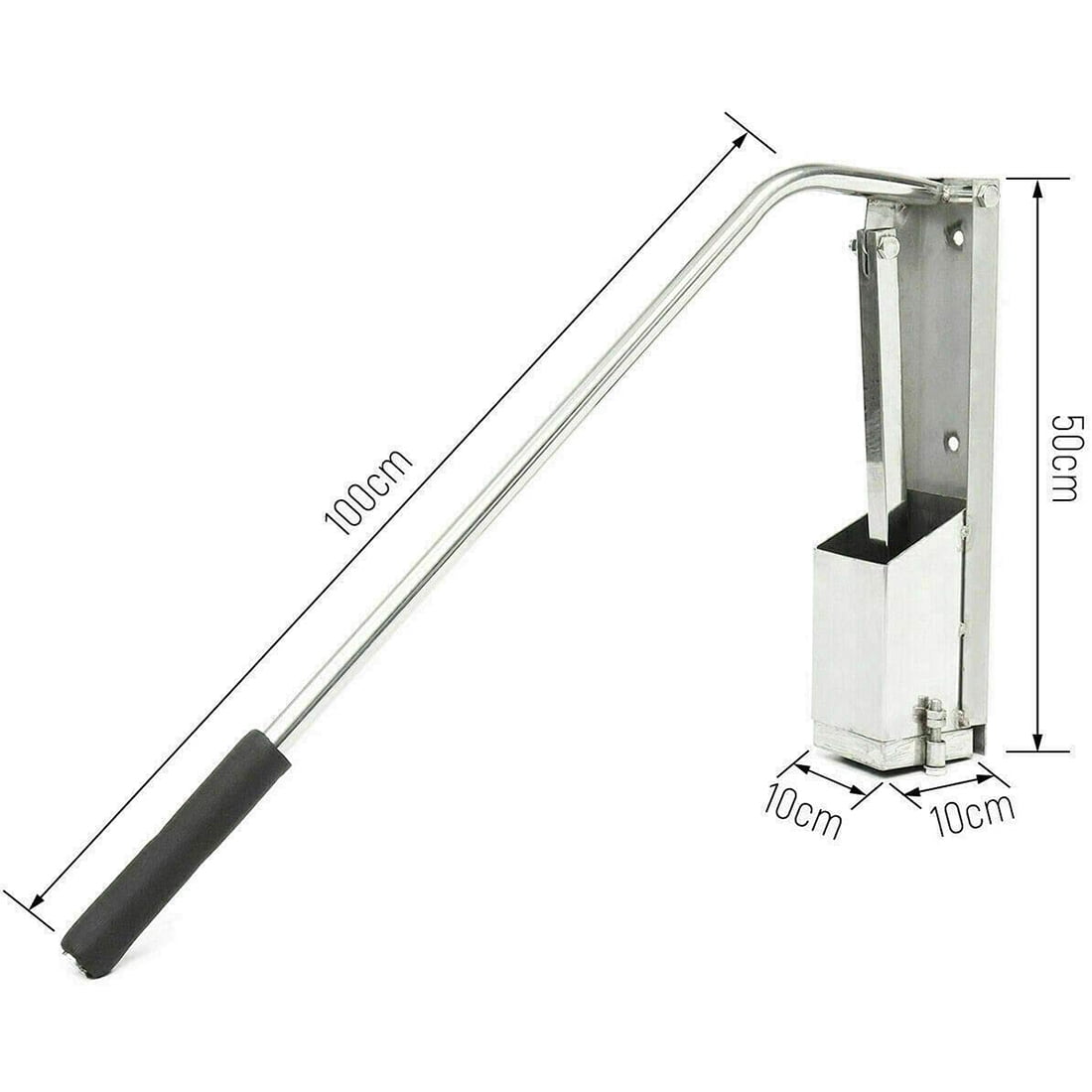 INTBUYING Clay Extruder Clay-Strip Machine Crafting Modeling Tool Stainless Steel