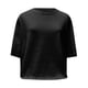 thumbnail image 4 of Camiseta de manga corta para yoga para mujer - Corte holgado, poliéster-spandex ligero, top deportivo informal para actividades en interiores y exteriores, 4 of 4
