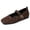 Brown, variant on CHICVOMEY Womens Mary Jane Flats Square Toe Single Buckle Strap Casual Shoes Faux Suede Slip On Ballet Flats for Daily Wear Streetwear Office