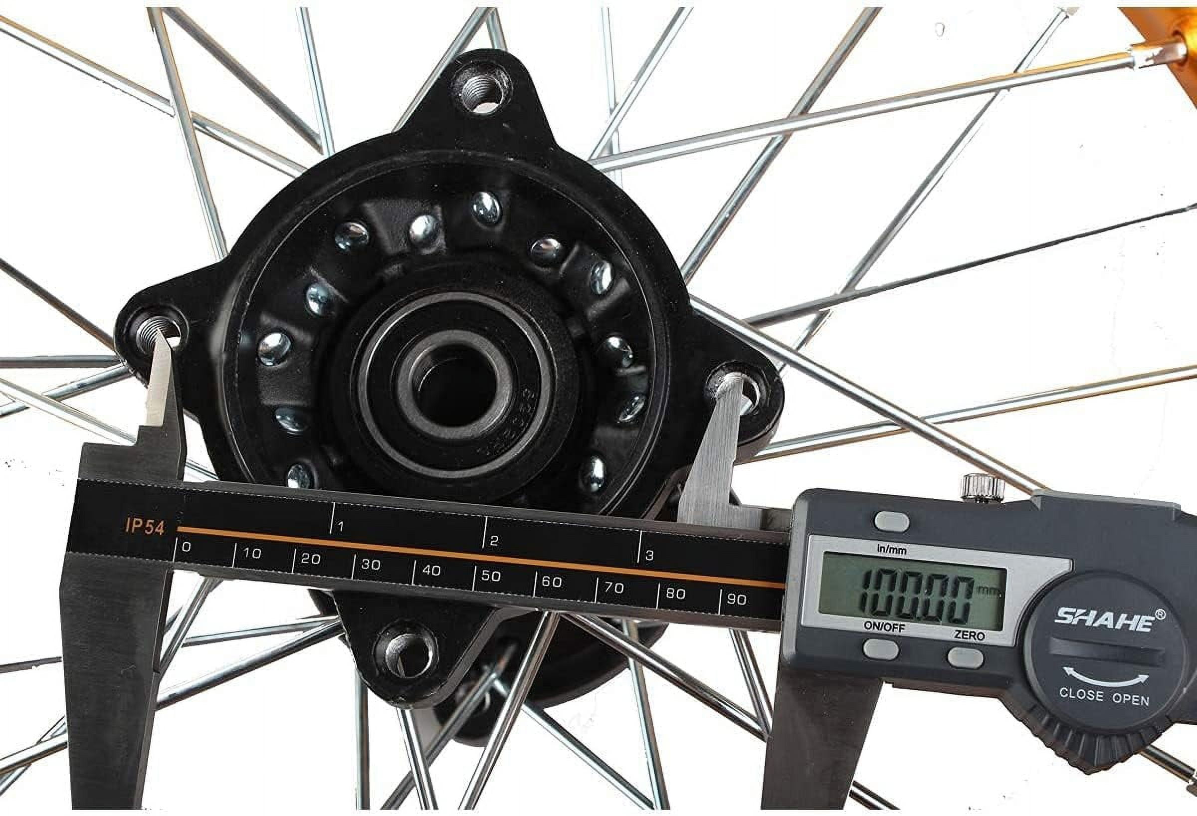 10-Inch Front Wheel Assembly For Dirt Pit Bike | 2.5-10 Tire & Rim With 12mm Bearing Hub
