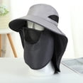 thumbnail image 1 of Gorro de protección UV Sombrero con protección UV Gorro de senderismo con malla extraíble, tapa con TOMSHOO Gorro de protección UV, 1 of 5
