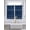 Blue, variant on Rustic Botanical Bathroom Window Curtain, Japanese Herb on Navy Blue Simple Art Light Filtering Coffee Kitchen Curtains, Bedroom Living Room Curtains 2 Panel 84"x45"