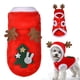 thumbnail image 1 of Capucha Para Mascotas Suéter Navidad Elk Ropa Para Perros Cachorro Gato Abrigo De Invierno Ropa De Navidad Noticed HA041926-05, 1 of 5