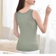 thumbnail image 5 of BUIGTTKLOP Womens Tank Tops Summer V Neck Sleeveless Lace Trim Ribbed Knit Casual Going out Cami Shirts, 5 of 6