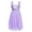 Lavender, variant on Miaeowve Kids Girls Lyrical Ballet Dance Dress Chiffon Sequins Sleeveless Straps Camisole Flowy Dresses Dancewear Lavender 6