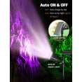 thumbnail image 4 of Luces solares para exteriores OSORD 18 LED 9 modos que cambian de color, 4 of 9