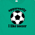 thumbnail image 4 of Inktastic Apparently I Like Soccer Boys or Girls Baby T-Shirt, 4 of 5