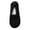 Black, variant on Womens Liner Socks Low Cut Non Ankle Socks Hidden Cushioned Socks For Flat Boat Women Scarfs