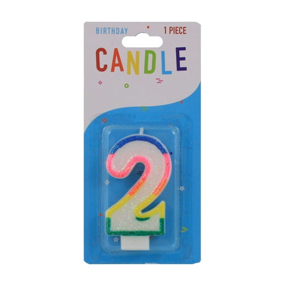 Colorful Birthday Candle - 2