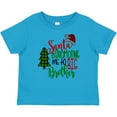 thumbnail image 3 of Inktastic Santa is Promoting Me to Big Brother Green Plaid Tree Boys Baby T-Shirt, 3 of 5