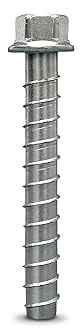 Simpson Strong-Tie THD50400H Titen HD Concrete Screw Anchor (Zinc) 1/2 x 4 20ct
