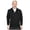Black, variant on Monterey Club Men's Suede Hoodie Long Sleeve Jacket #3728