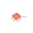 thumbnail image 2 of Uxcell Micro Glass Tiny Mini Mosaic Tile Orange 220 Pack, 2 of 6