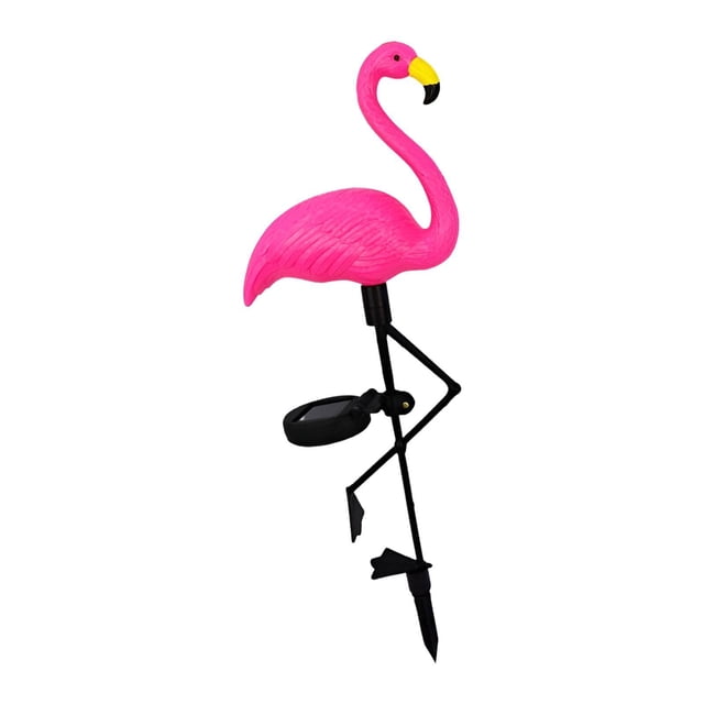 Cateissary Waterproof Flamingo Garden Light Lawn Backyard Powered Landscape Solar Light Iluminación y accesorios