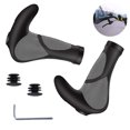 thumbnail image 2 of 1 par de puños de manillar de bicicleta, diseño ergonómico, doble bloqueo de aluminio, puños de bicicleta de montaña, puños de bicicletas urbanas plegables de descenso, puños de scooter Xemadio 222095, 2 of 9