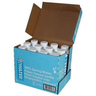 JUST Water, Premium Pure Still Spring Water in an Eco-Friendly BPA Free  Plant-Based Bottle - Naturally Alkaline, High 8.0 pH - Fully Recyclable  Boxed