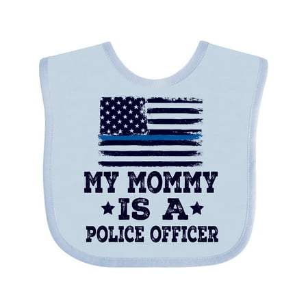 

Inktastic Mommy is a Police Officer Law Enforcement Gift Baby Boy or Baby Girl Bib