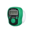 thumbnail image 3 of Finger Tally Counter 0-99999 5 Digital LED Display for Sports Counting, Green, 3 Pack, 3 of 5