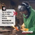 thumbnail image 2 of Protector facial Jackson Safety MAXVIEW, tinte transparente y ligero, 2 of 9