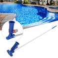 thumbnail image 1 of Aspirador de Piscina, Aspirador Portátil para Estanques, Aspirador de Agua Con Varilla de Aleación de Aluminio de 5 Seciones, Bolsa de Malla Fina de Nailon, Conexión, 1 of 7