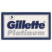 25 GILLETTE Platinum Double Edge Razor Blades Made in Russia