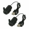 thumbnail image 1 of 2x Mini Aquarium Supplies Pumping Water Fish Tank Fountain USB Submersible Pump, 1 of 8