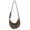 thumbnail image 1 of Bolso de hombro tipo mensajero de PU suave para estudiantes femeninas, bolso de hombro tipo mensajero de nicho, para otoño e invierno, que combina con todo, 1 of 6