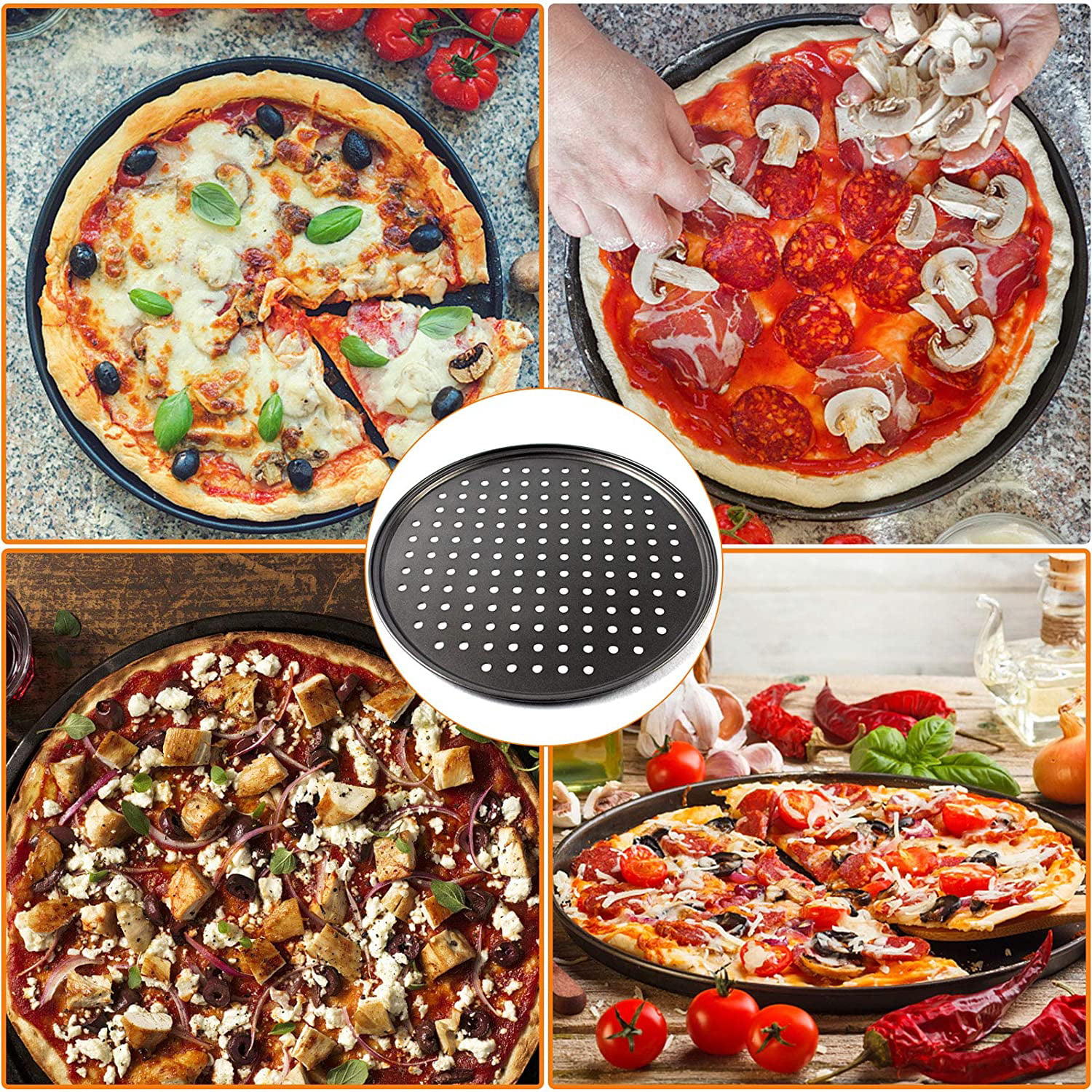 KitchenAid Gourmet Stainless Steel Pizza Wheel with Sharp Blade to Easily  Cutting Pizza Crusts, Pies, and more, Finger Guard for Safety and Comfort