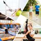 thumbnail image 4 of Guardurnaity 5 pares de calcetines de Yoga transpirables para entrenamiento diario antideslizantes que garantizan estabilidad y equilibrio Medias, 4 of 6