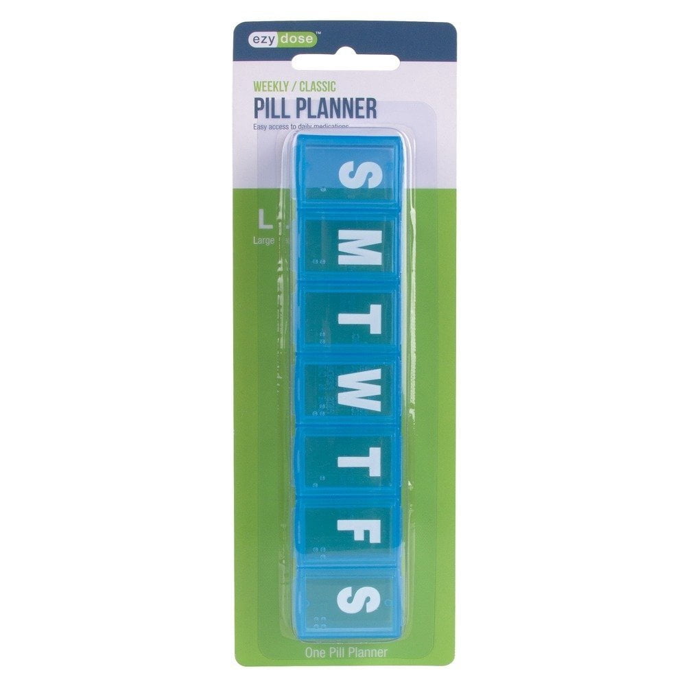 Ezy Dose Weekly Classic Pill Planner Large Walmart Walmart Ezy dose weekly classic pill planner large walmart walmart