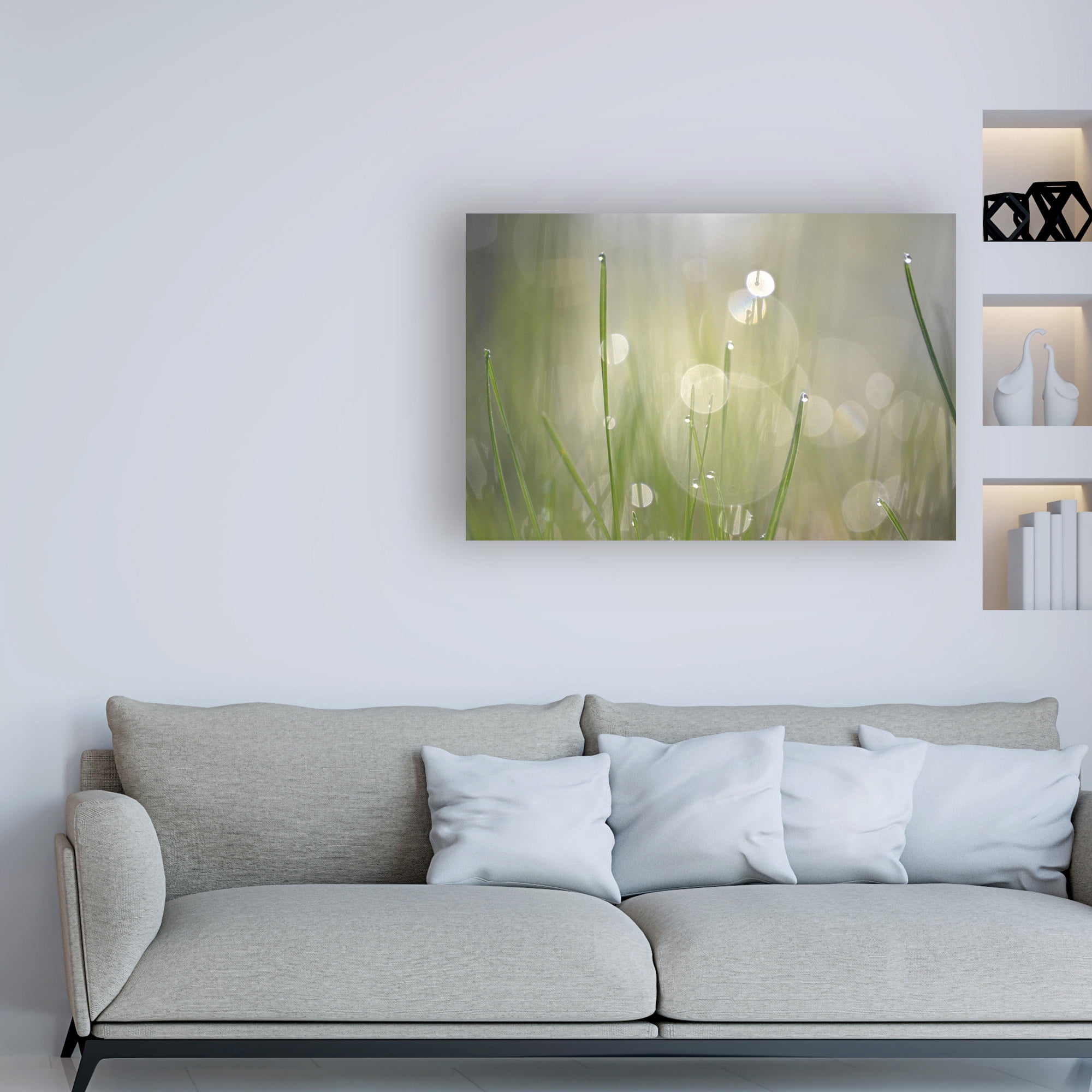 Trademark Fine Art 'Morning Light No. 3' Canvas Art by Ulpi Gonzale