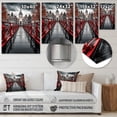 thumbnail image 4 of Designart "Beautiful Cityscape Amsterdam I" Amsterdam Metal Art Living Room, 4 of 5