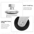 thumbnail image 3 of Phenofice Smooth Mobility Directional Metal Caster Wheel Set of 1 Replacement for Furniture Equipment, 3 of 6
