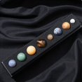 thumbnail image 4 of Natural Gemstone Eight Planets of the Solar System Display Decorations Round Ball Energy Stone Gift Box: 230x50x30mm Beads: 12~25mm 8pcs/box, 4 of 6