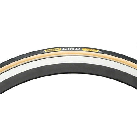 UPC 051342036561 product image for Continental Giro Tire 700x22c Black/Skinwall Tubular | upcitemdb.com