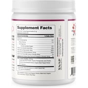 Snap Supplements Beet Root Nitric Oxide Powder - Blood Pressure & Cardio Health Support, Energy Boost, Original