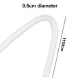 thumbnail image 2 of Grevis 50 Ft Flagpole String Kit Nylon Rope 1/4 Inch Flagpole Line Rope with 12 Flag Pole Hooks for Swing, Flagpoles, Climbing, Camping, 2 of 5