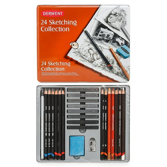 Derwent Sketching Collection - Set of 24